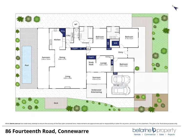 Floorplan of Homely house listing, 86 Fourteenth Road, Connewarre VIC 3227