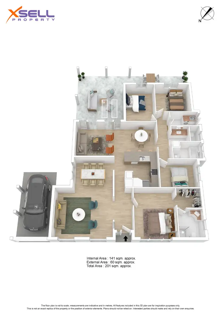 Floorplan of Homely house listing, 1 Eton Common, Ingle Farm SA 5098