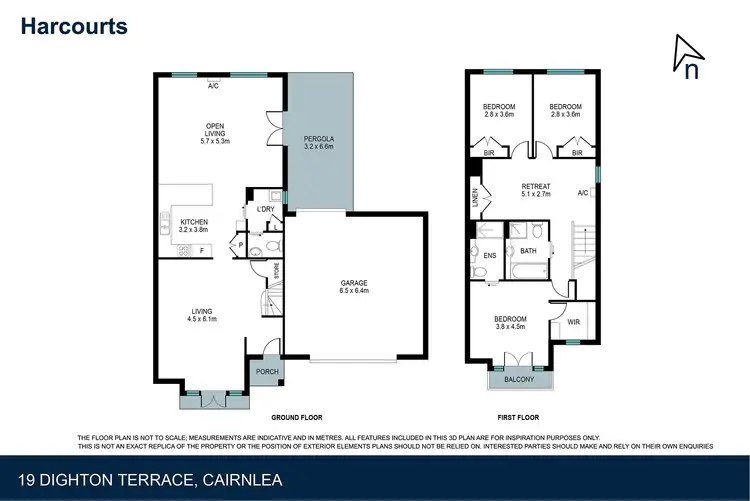 Floorplan of Homely house listing, 19 Dighton Terrace, Cairnlea VIC 3023