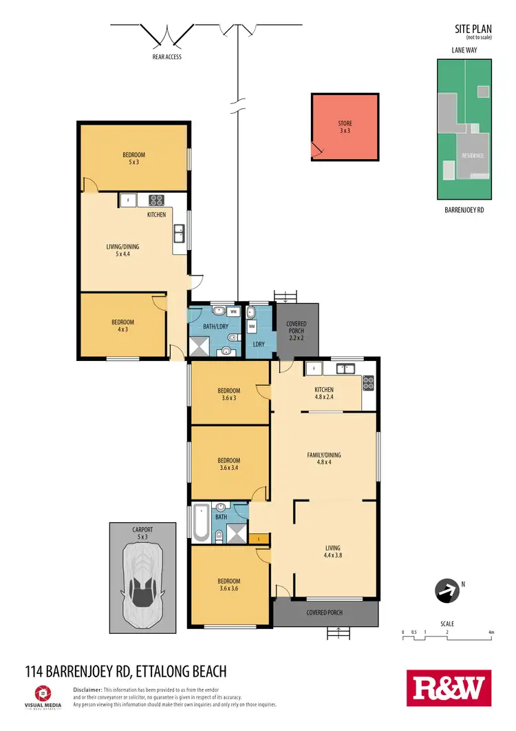 Floorplan of Homely house listing, 114 and 116 Barrenjoey Road, Ettalong Beach NSW 2257