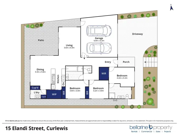 Floorplan of Homely house listing, 15 Elandi Street, Curlewis VIC 3222