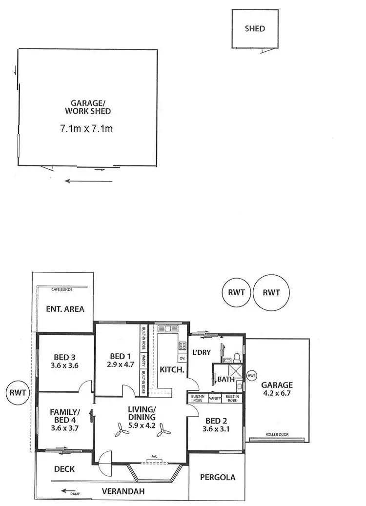 Floorplan of Homely house listing, 2 Alma Avenue, Murray Bridge SA 5253