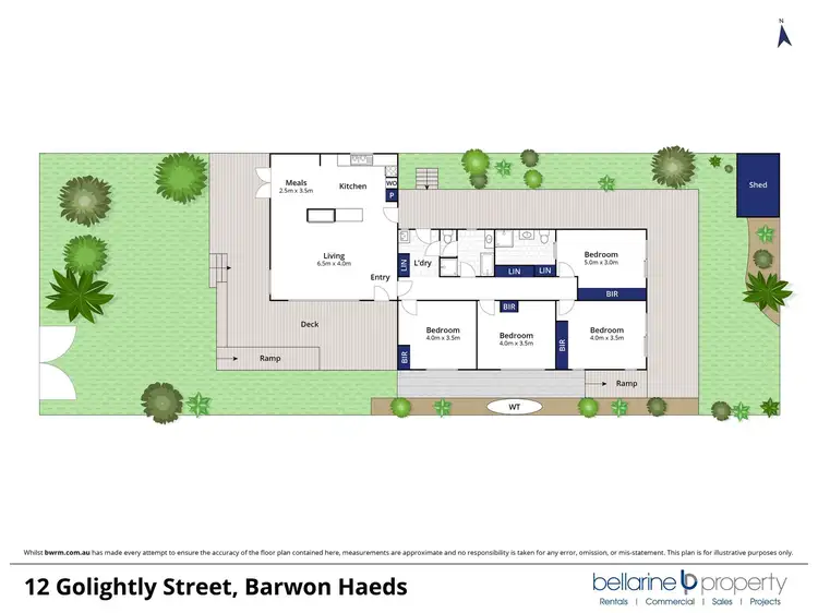 Floorplan of Homely house listing, 12 Golightly Street, Barwon Heads VIC 3227