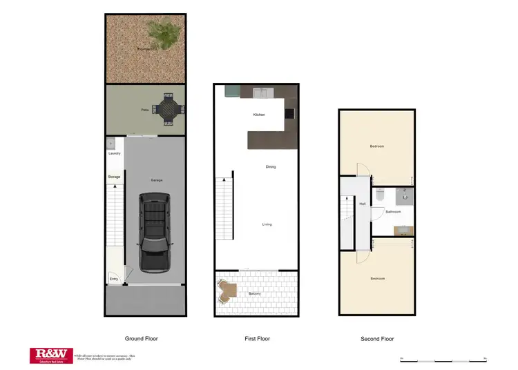 Floorplan of Homely townhouse listing, 5/6 Railway Parade, Caboolture QLD 4510