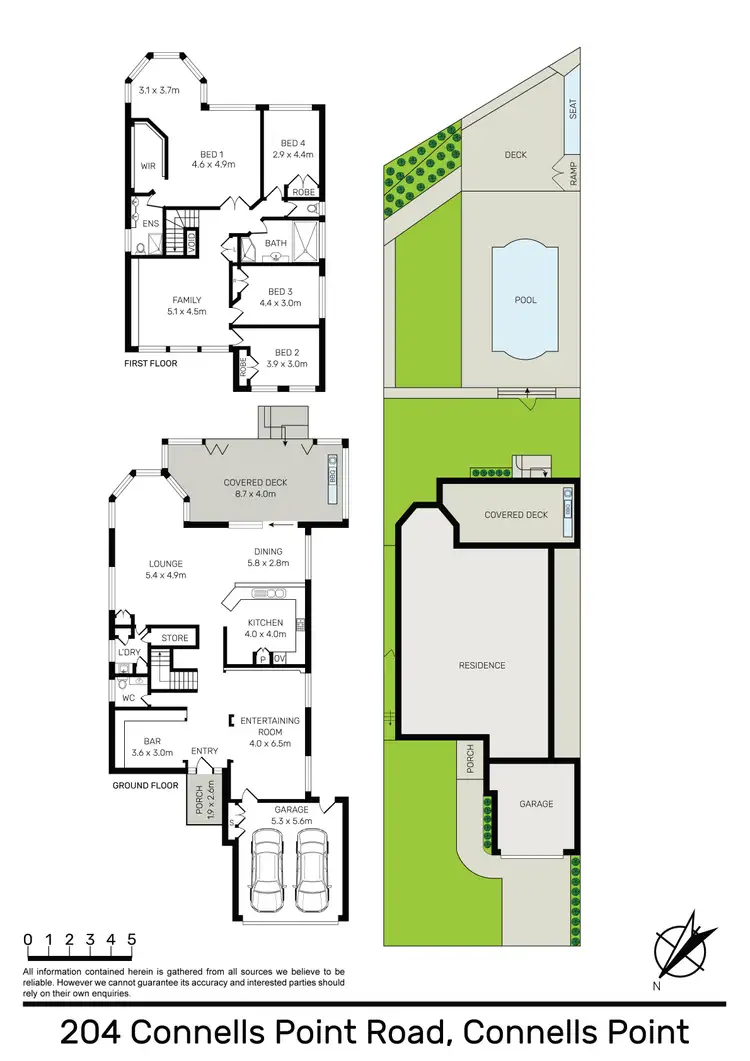 Floorplan of Homely house listing, 204 Connells Point Rd, Connells Point NSW 2221