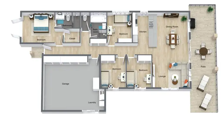 Floorplan of Homely house listing, 9 Seaways Street, Trinity Beach QLD 4879