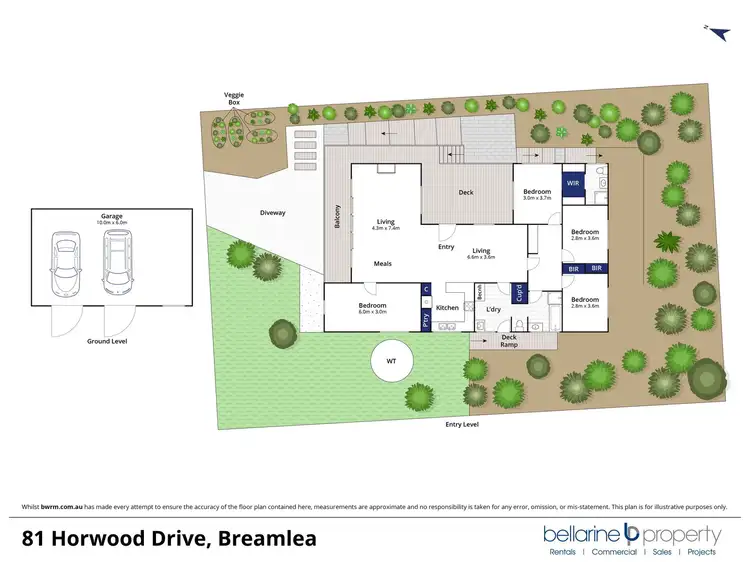 Floorplan of Homely house listing, 81 Horwood Drive, Breamlea VIC 3227
