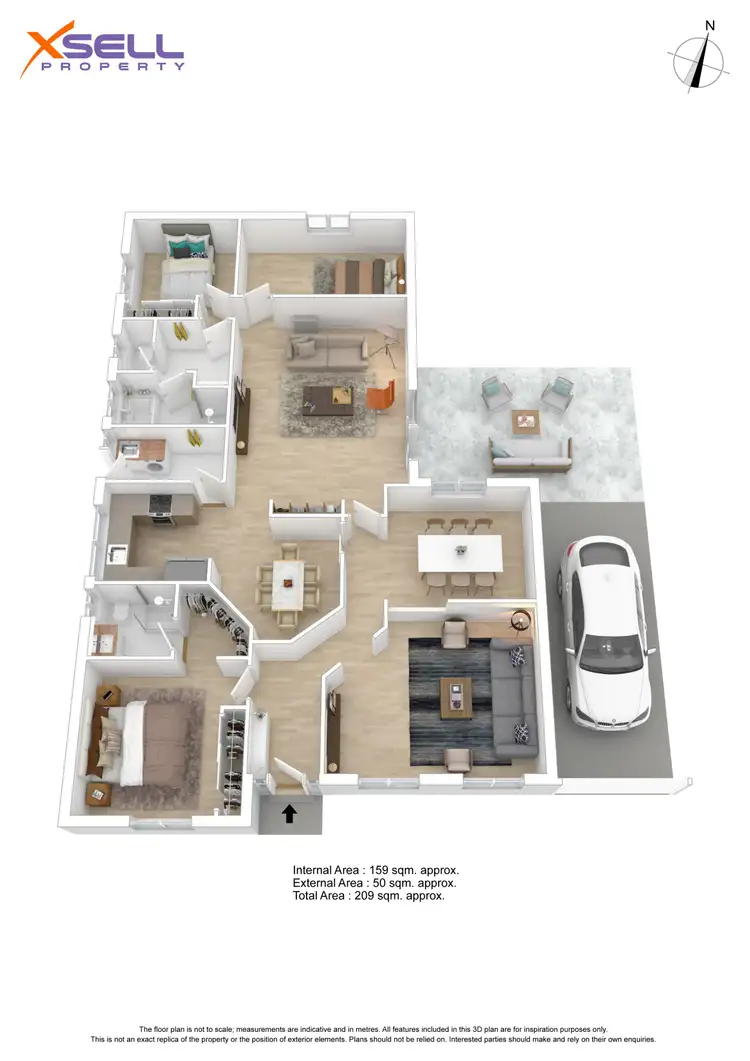 Floorplan of Homely house listing, 18 Mary Jane Court, Modbury Heights SA 5092