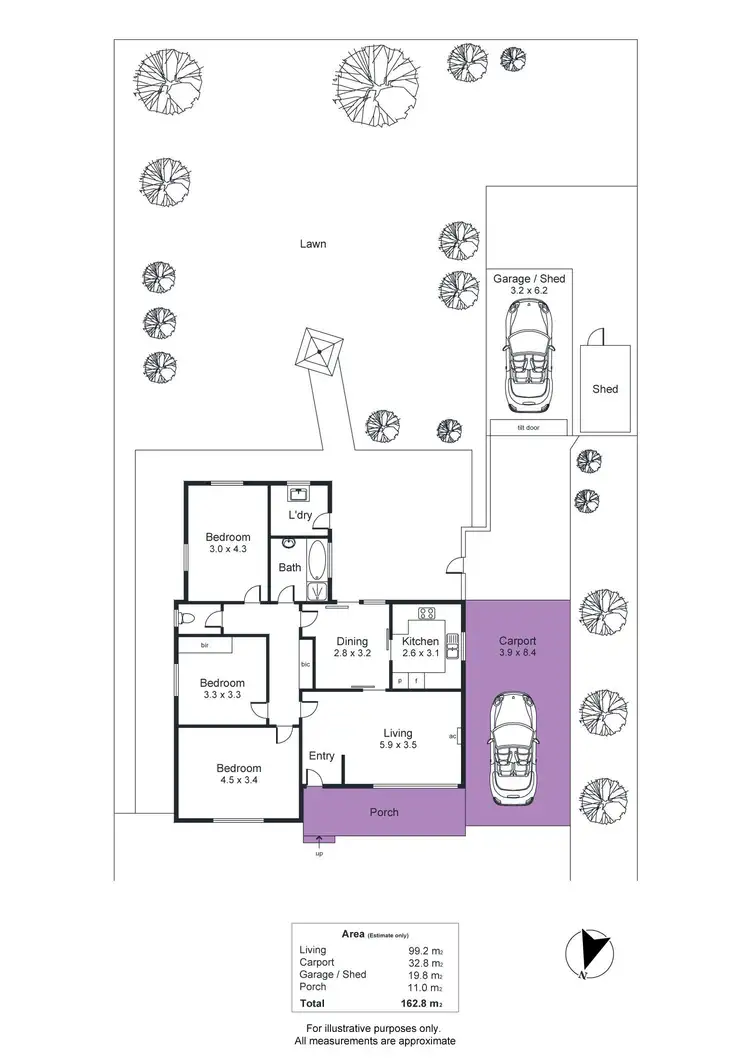 Floorplan of Homely house listing, 41 St Andrews Crescent, Novar Gardens SA 5040