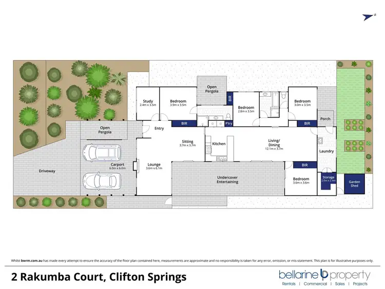 Floorplan of Homely house listing, 2 Rakumba Court, Clifton Springs VIC 3222