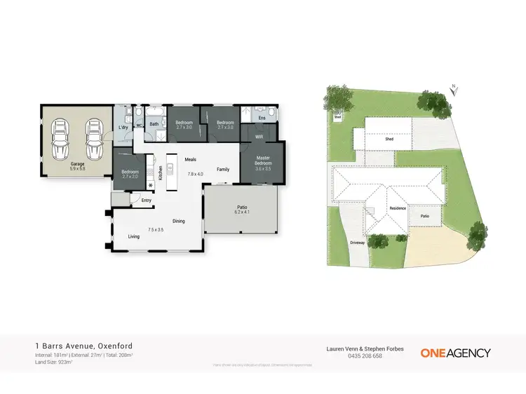 Floorplan of Homely house listing, 1 Barrs Avenue, Oxenford QLD 4210