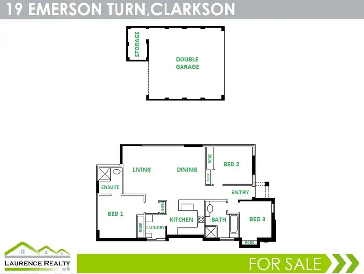 Floorplan of Homely house listing, 19 Emerson Turn, Clarkson WA 6030
