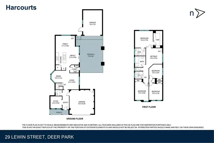 Floorplan of Homely house listing, 29 Lewin Street, Deer Park VIC 3023