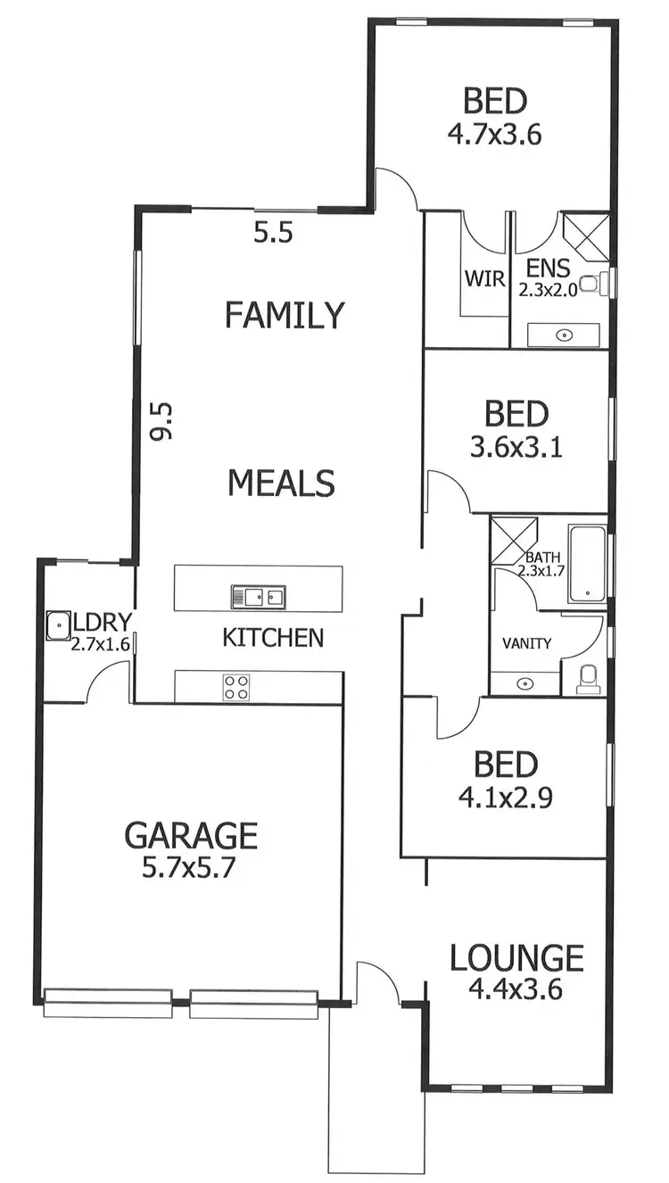 Floorplan of Homely house listing, 16 The Broadway, Murray Bridge SA 5253