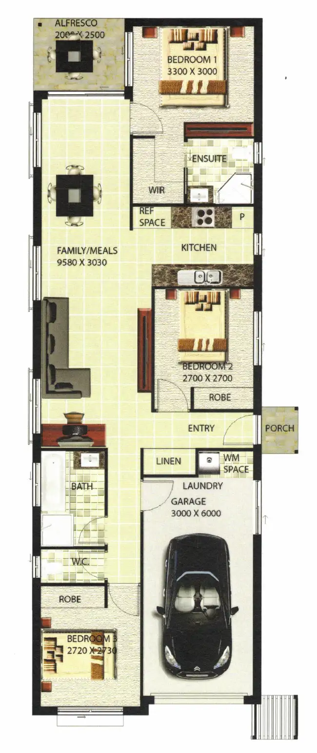 Floorplan of Homely house listing, 17 Cairnlea Drive, Pimpama QLD 4209