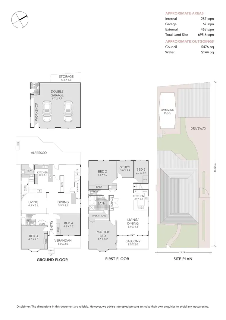 Floorplan of Homely house listing, 58 Llewellyn Street, Rhodes NSW 2138