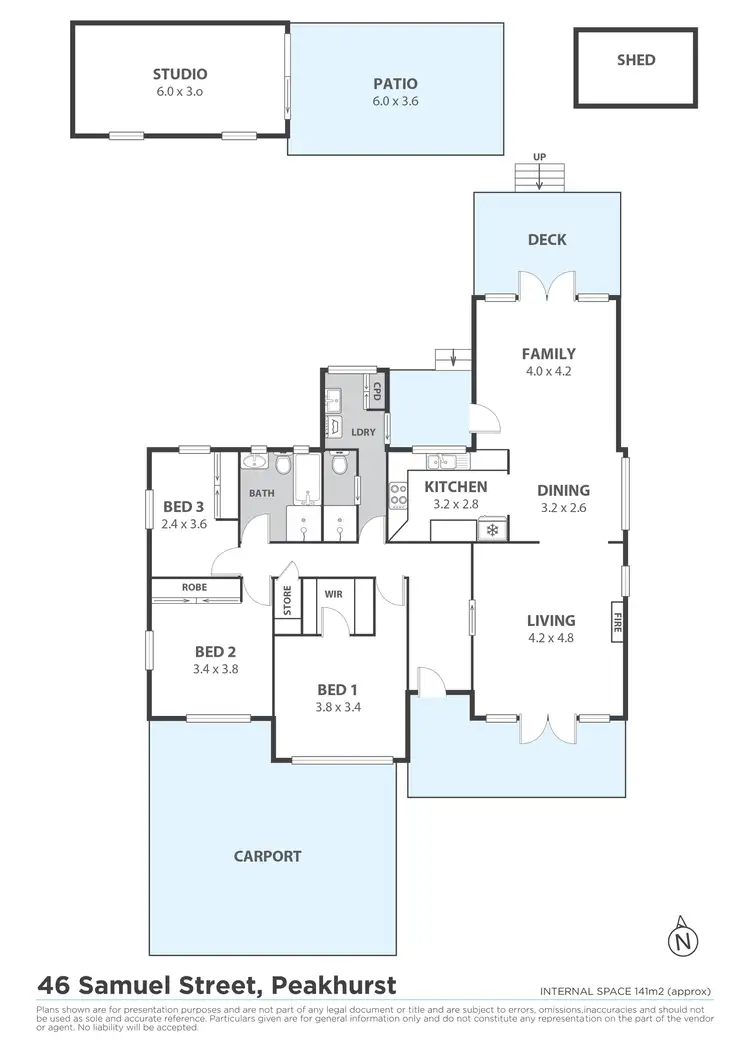 Floorplan of Homely house listing, 46 Samuel Street, Peakhurst NSW 2210