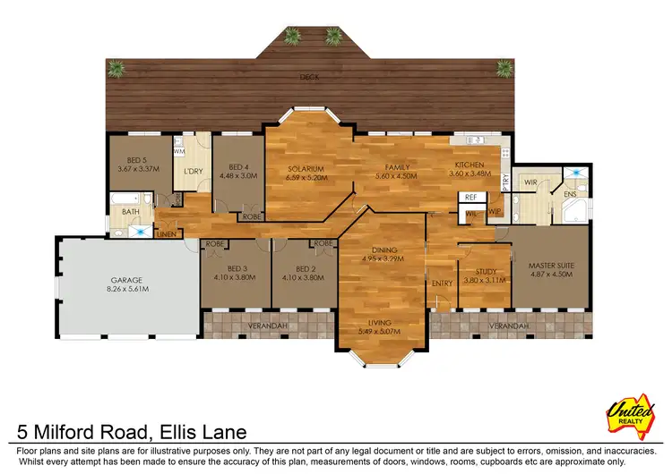 Floorplan of Homely house listing, 5 Milford Road, Ellis Lane NSW 2570