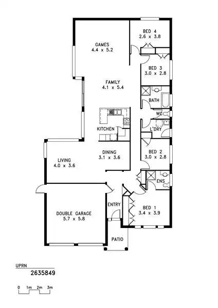 Floorplan of Homely house listing, Address available on request