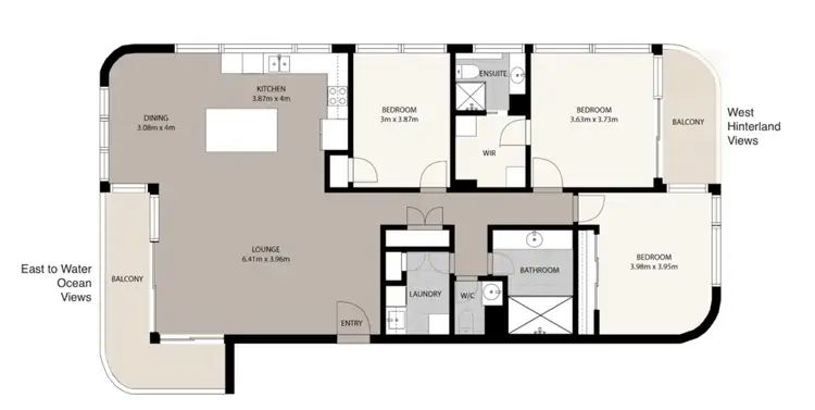 Floorplan of Homely apartment listing, 11/3 Garfield Terrace, Surfers Paradise QLD 4217