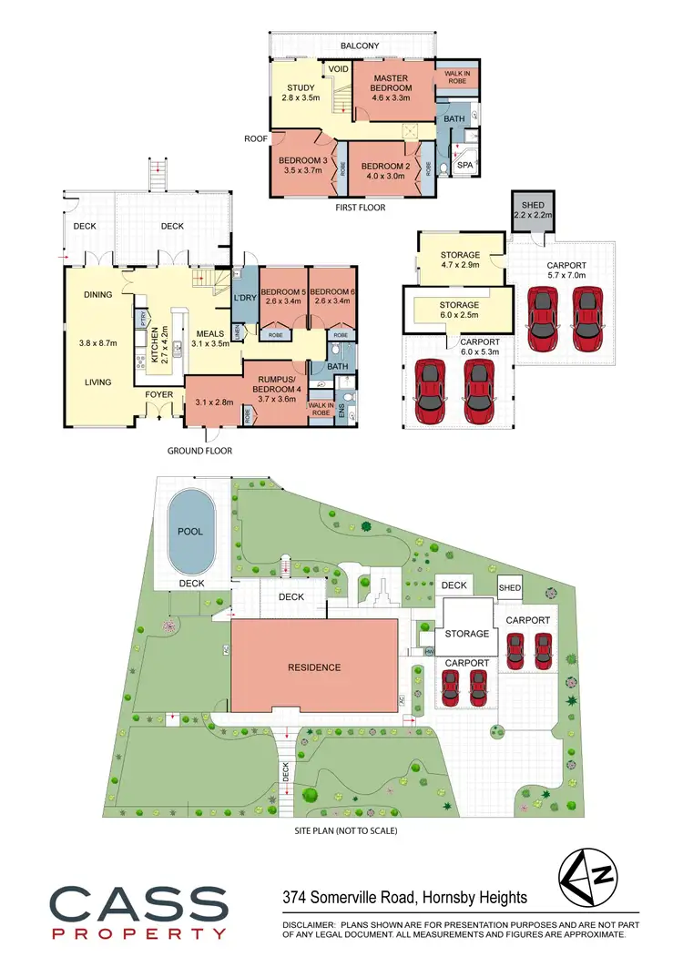 Floorplan of Homely house listing, 374 Somerville Road, Hornsby Heights NSW 2077