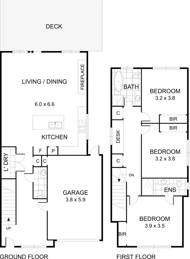 Floorplan of Homely unit listing, 4/35 Campbell Street, Westmeadows VIC 3049