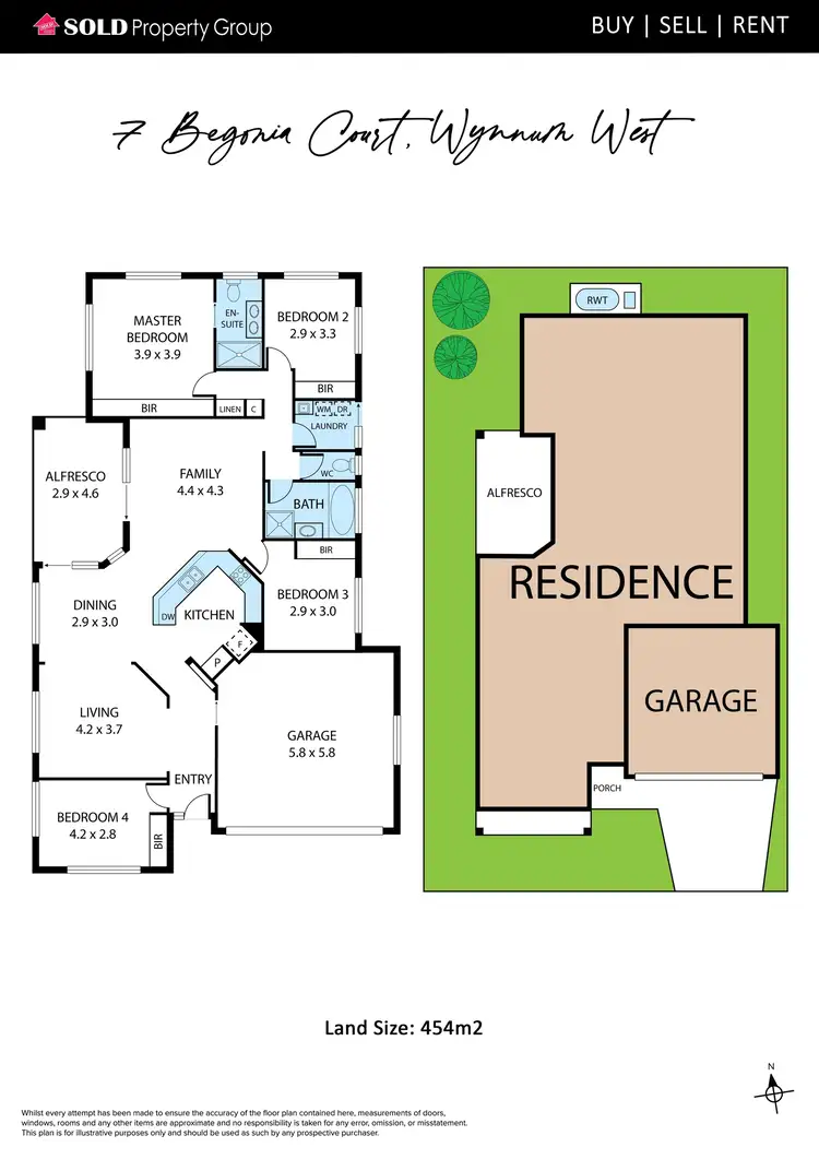 Floorplan of Homely house listing, 7 Begonia Court, Wynnum West QLD 4178