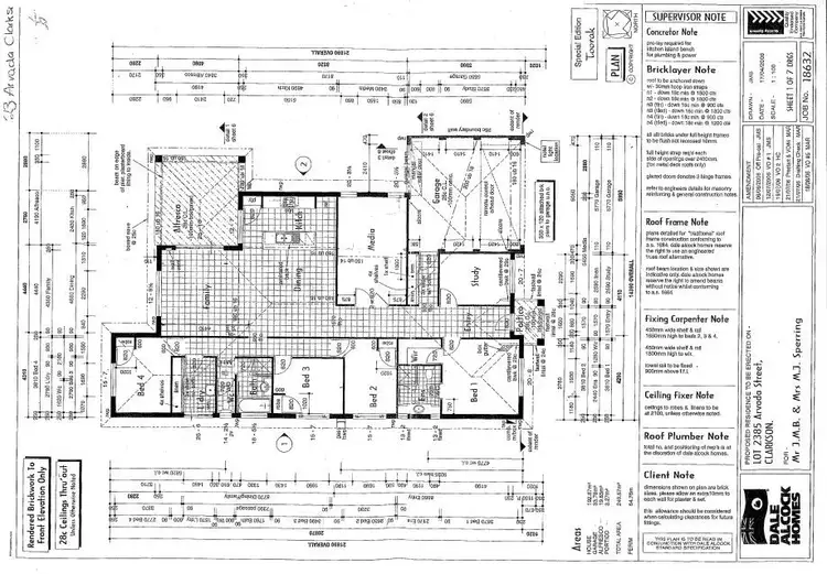 Floorplan of Homely house listing, 23 Arvada St, Clarkson WA 6030