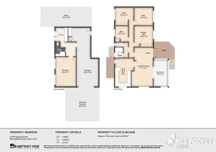 Floorplan of Homely house listing, 20 Kingsley Street, Rochedale South QLD 4123