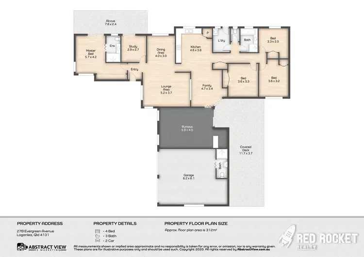 Floorplan of Homely house listing, 27B Evergreen Avenue, Loganlea QLD 4131