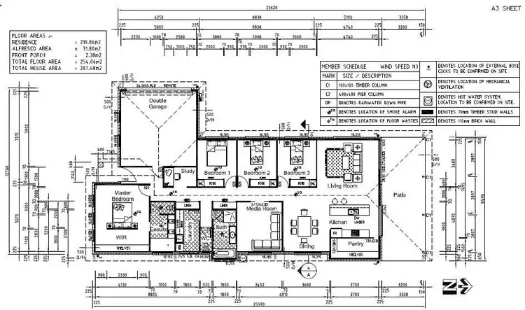 Floorplan of Homely house listing, 65 Rangeview Drive, Gatton QLD 4343