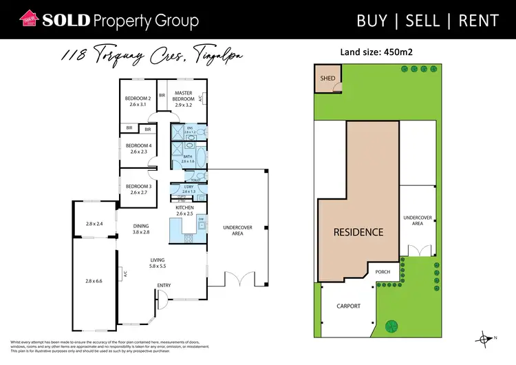 Floorplan of Homely house listing, 118 Torquay Crescent, Tingalpa QLD 4173