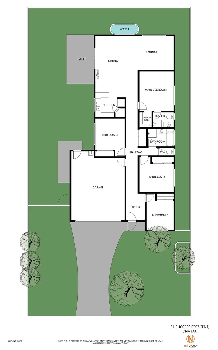 Floorplan of Homely house listing, 21 Success Crescent, Ormeau QLD 4208