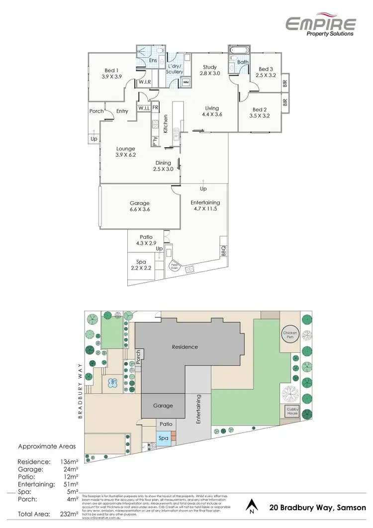 Floorplan of Homely house listing, 20 Bradbury Way, Samson WA 6163