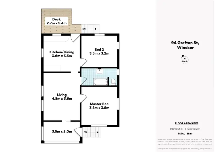 Floorplan of Homely house listing, 94 Grafton Street, Windsor QLD 4030