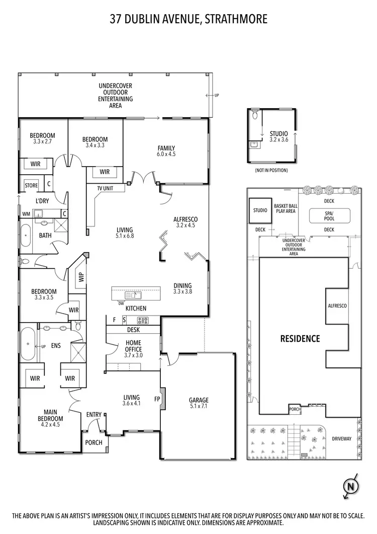 Floorplan of Homely house listing, 37 Dublin Avenue, Strathmore VIC 3041
