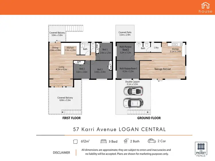 Floorplan of Homely house listing, 57 Karri Avenue, Logan Central QLD 4114
