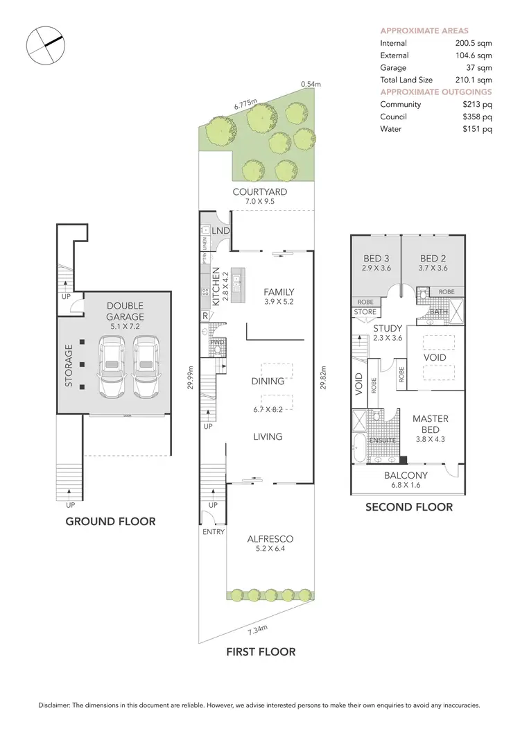 Floorplan of Homely house listing, 23 Edgewood Crescent, Cabarita NSW 2137