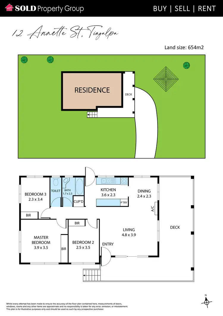 Floorplan of Homely house listing, 12 Annette Street, Tingalpa QLD 4173