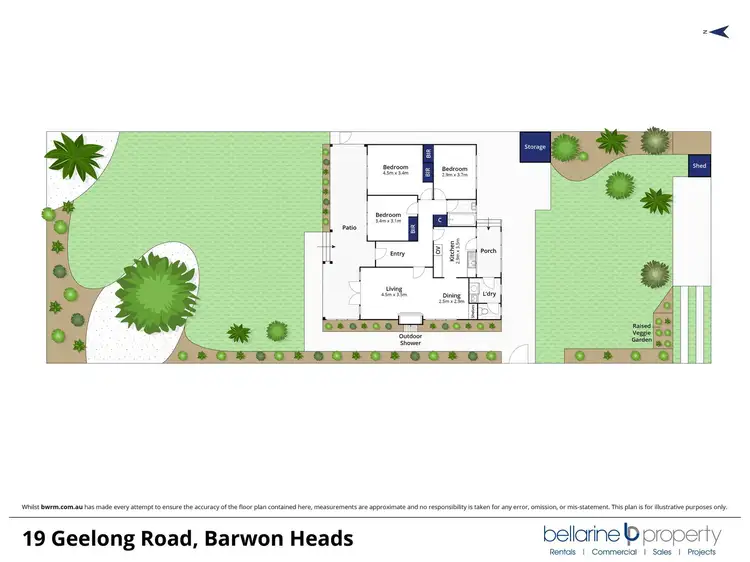 Floorplan of Homely house listing, 19 Geelong Road, Barwon Heads VIC 3227