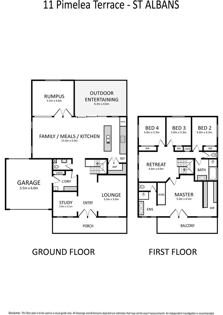 Floorplan of Homely house listing, 11 Pimelea Terrace, St Albans VIC 3021