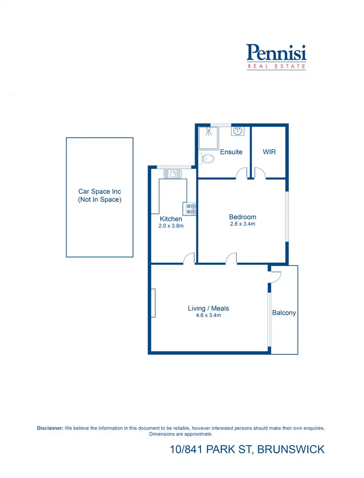Floorplan of Homely apartment listing, Address available on request