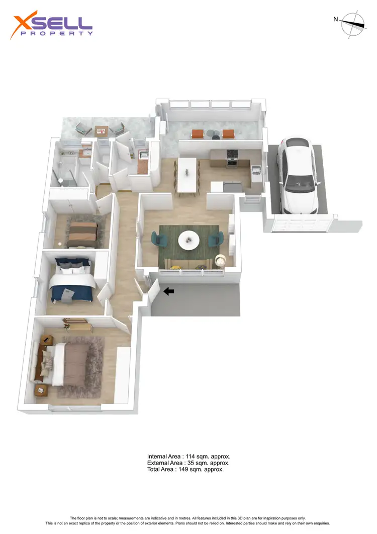 Floorplan of Homely house listing, 20 Montrose Avenue, Seaton SA 5023