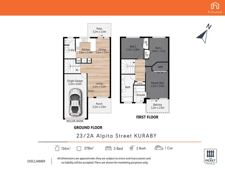 Floorplan of Homely house listing, 23/2A Alpita Street, Kuraby QLD 4112