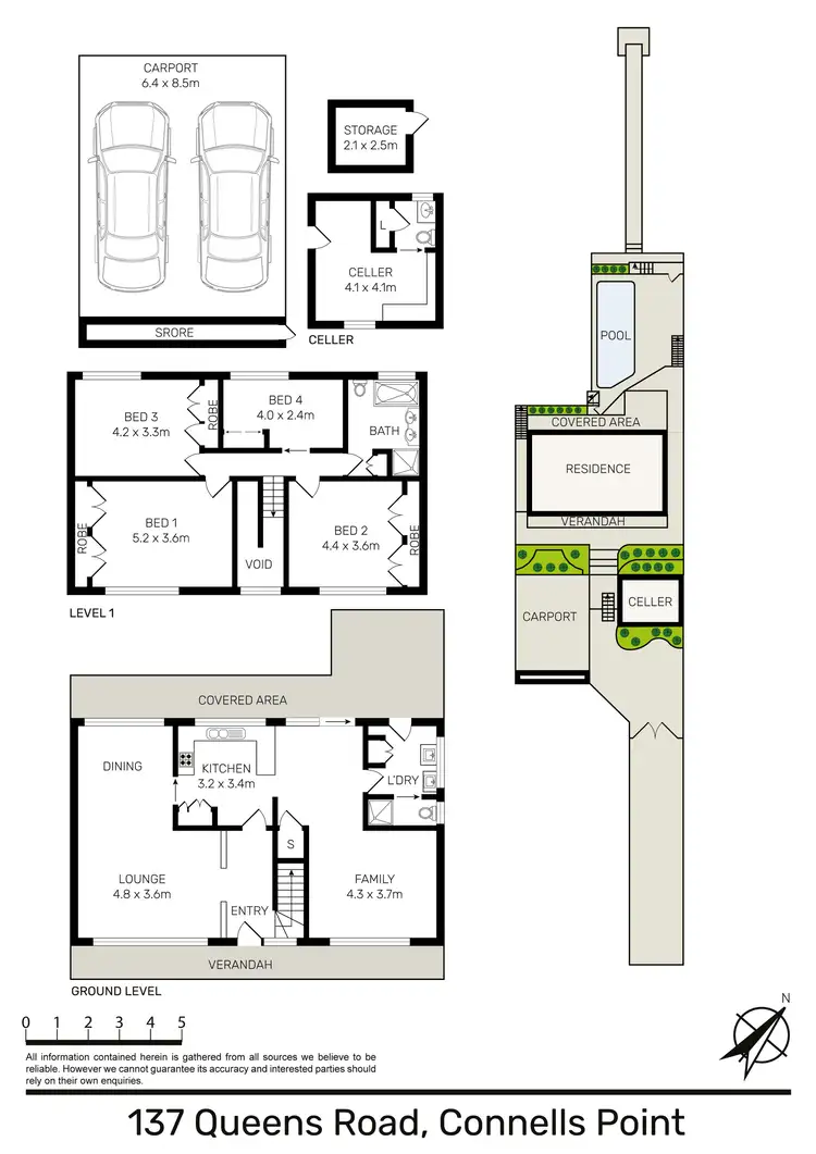 Floorplan of Homely house listing, 137 Queens Road, Connells Point NSW 2221