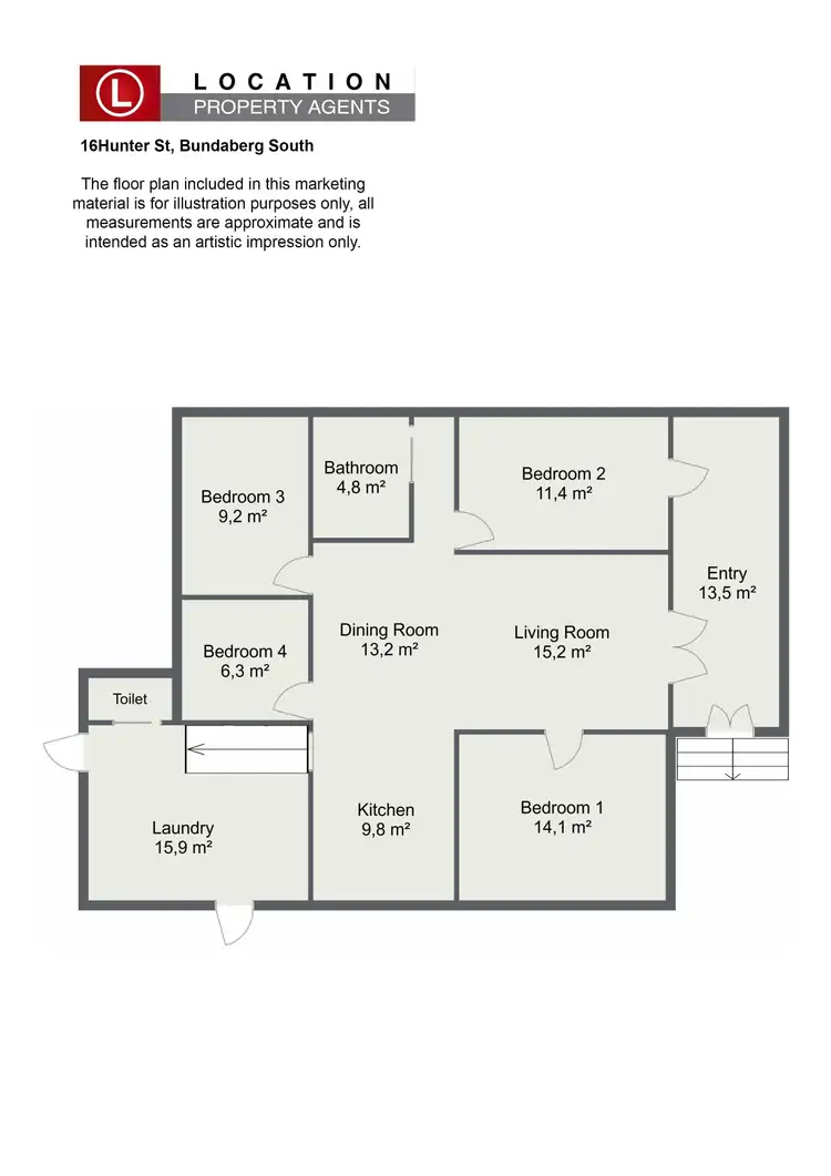 Floorplan of Homely house listing, 16 Hunter Street, Bundaberg South QLD 4670