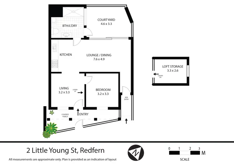 Floorplan of Homely house listing, 2 Little Young Street, Redfern NSW 2016