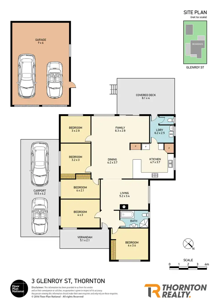 Floorplan of Homely house listing, 3 Glenroy Street, Thornton NSW 2322