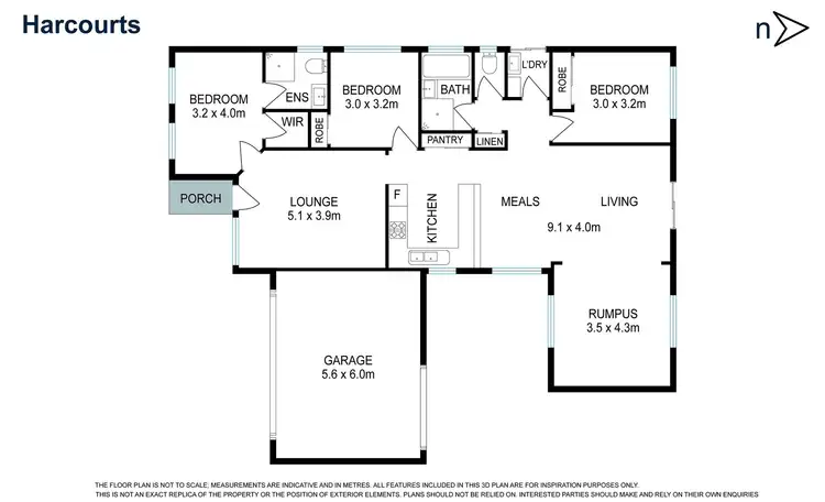 Floorplan of Homely house listing, 39 Foleys Road, Deer Park VIC 3023