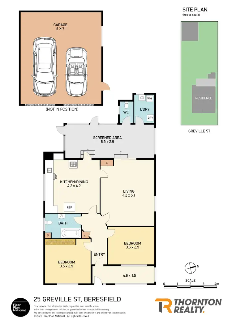 Floorplan of Homely house listing, 25 Greville Street, Beresfield NSW 2322
